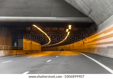 Similar – night’s rest Bridge Tunnel