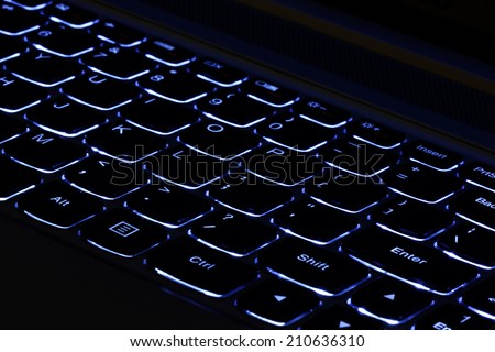 illuminated keyboard macro