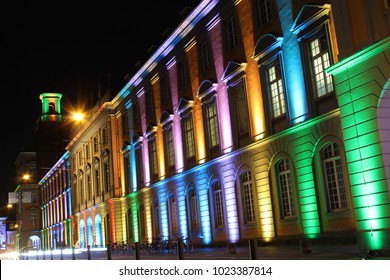 Illuminated University Of Bonn