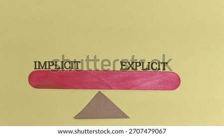 Illustrates the balance between implicit and explicit knowledge. This design can enhance business presentations, educational materials, and much more.