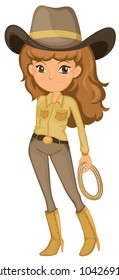 Cowgirl Cartoon Images, Stock Photos & Vectors | Shutterstock