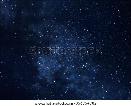 Illustration of deep space rich in stars