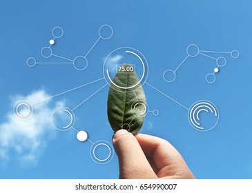 Illustration of loading data technology connection