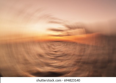 Illustration Of A Motion Sickness: Seasick