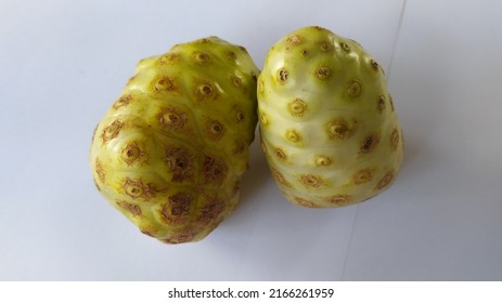 Illustration Photography Of Noni. Fruit For Health. Traditional Drink Ingredients. Good For Health