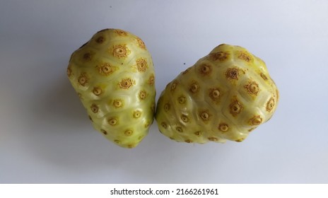 Illustration Photography Of Noni. Fruit For Health. Traditional Drink Ingredients. Good For Health