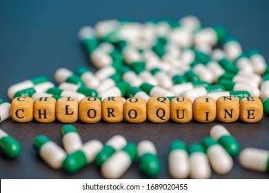 ILLUSTRATIVE EDITORIAL - Chloroquine Tablets For Covid-19 Cure.