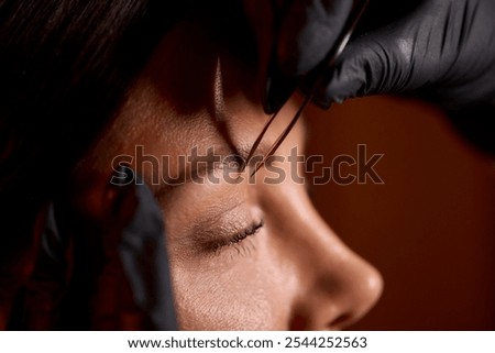 The illustrious Precision Eyebrow Microblading Process conducted expertly in a Salon Environment