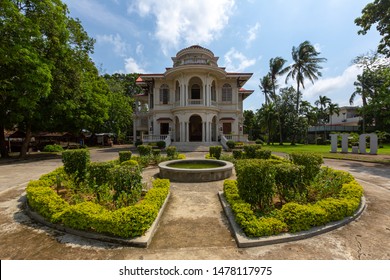 Iloilo, Philippines - 9 Aug 2019: Molo Mansion Was Built In 1926 In Iloilo Province Of The Philippines. It Is A Residential Turned Museum And Is Defined By Its American Colonial Architecture.