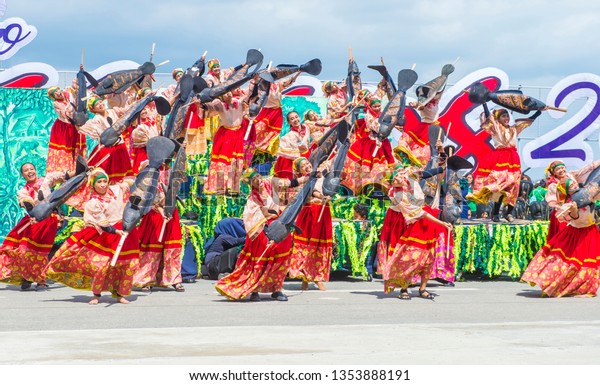 Iloilo Philippines Jan 27 Participants Dinagyang Stock Photo (Edit Now ...