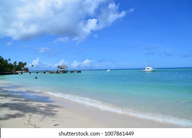 Taubenpunkt. der beliebteste Strand von Tobago