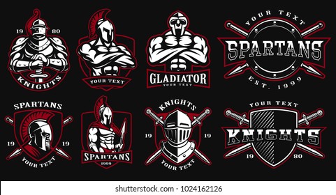 Gladiator Logo Vectors Free Download