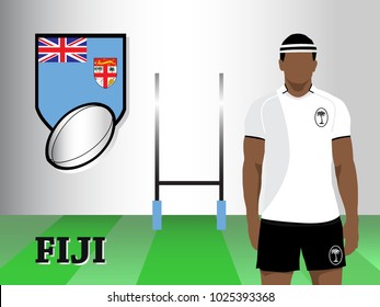 Fiji National Rugby Team On Rugby Stock Vector (Royalty, 59% OFF