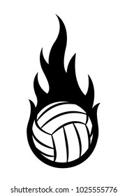 Volleyball Logo Vector (.EPS) Free Download