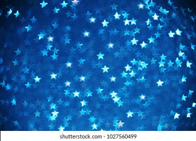 Sky view with stars in blue background 4K wallpaper download