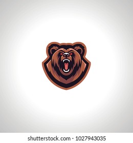 Bear sports Logo Vector (.CDR) Free Download