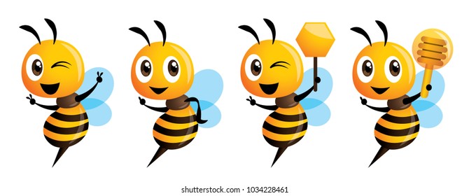 Bee Happy Logo Vector (.AI) Free Download