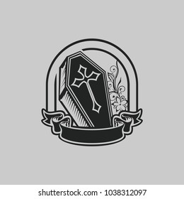 Obituary Logo Vector (.EPS) Free Download