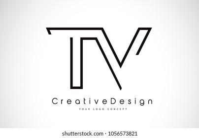 Ftv Lettering Logo Simple Easy Understand Stock Vector (Royalty Free)  1872824509 | Shutterstock