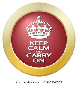Keep Calm And Carry On Logo Vector Eps Free Download