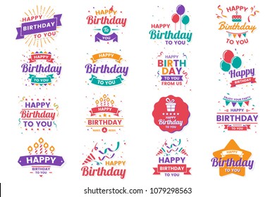 Search Happy Birthday Logo Vectors Free Download