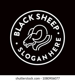 Black Sheep Logo Vector (.EPS) Free Download