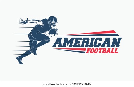 Premium Vector  American football logo