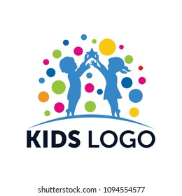 Kids Logo Vector (.EPS) Free Download