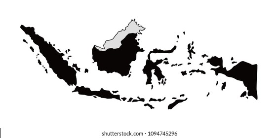 MAP OF INDONESIA Logo Vector (.EPS) Free Download