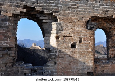 Great Wall The Great Wall of China is a series of fortifications made of stone, brick, tamped earth, wood, and other materials