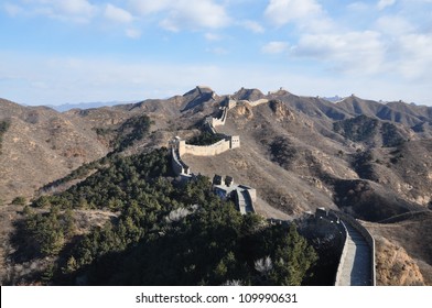 Great Wall The Great Wall of China is a series of fortifications made of stone, brick, tamped earth, wood, and other materials