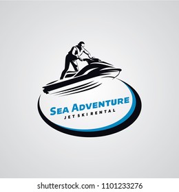 Jet Ski Logo Vector (.EPS) Free Download