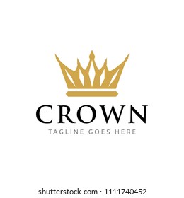 Blue crown Logo Vector (.EPS) Free Download