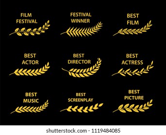 Film Festival Laurels Logo Vector (.EPS) Free Download