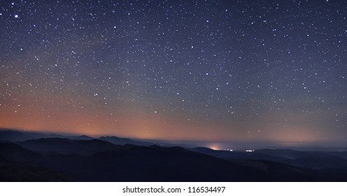 Erstaunliche Sternennacht