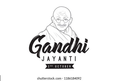 Gandhi Vector Vector Art & Graphics | freevector.com