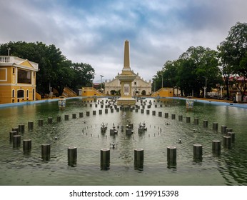 Plaza Salcedo (Dancing Fountain) at Vigan City, Philippines
