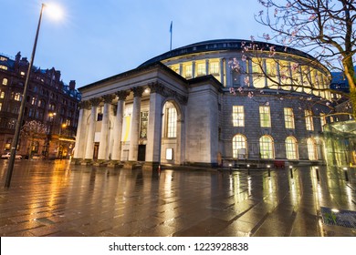 Manchester Central Library. Manchester, North West England, United Kingdom.