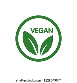 Vegan Logo Vector (.EPS) Free Download