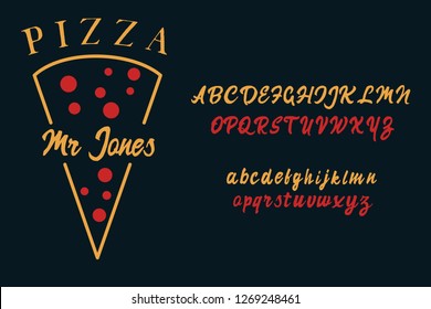 Mr. Pizza Logo Vector (.EPS) Free Download