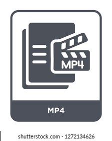 mp4 Video Logo Vector (.AI) Free Download