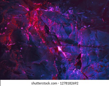 Latar belakang abstrak. Warna neon holografik. Pola marmer tekstur. Tekstur batu. Latar belakang batu. Galaksi langit kosmik. Kertas dinding fantasi. Holografi luar angkasa