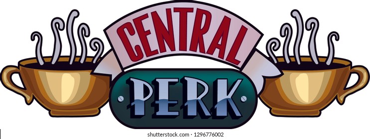 Search Friends Central Perk Logo Logo Vectors Free Download
