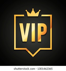 vip luggage vector logo