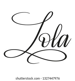 Lola Logo Vector (.EPS) Free Download