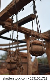 the remains of houses and their belongings in a tribal village of Odisha, India after cyclone titli showed the power of mother nature