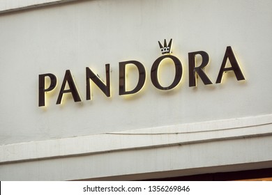 Pandora Jewelry Logo Vector (.EPS) Free Download