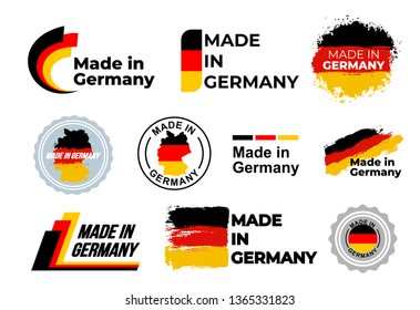 Made In Germany Logo Vector Eps Free Download