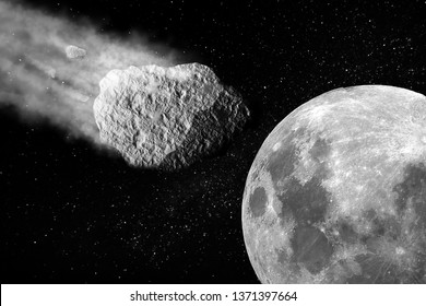 Asteroidi Osuvat Maahan Hd Taustakuva Ladattavaksi