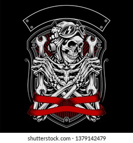 Mechanix Wear Logo Vector (.EPS) Free Download